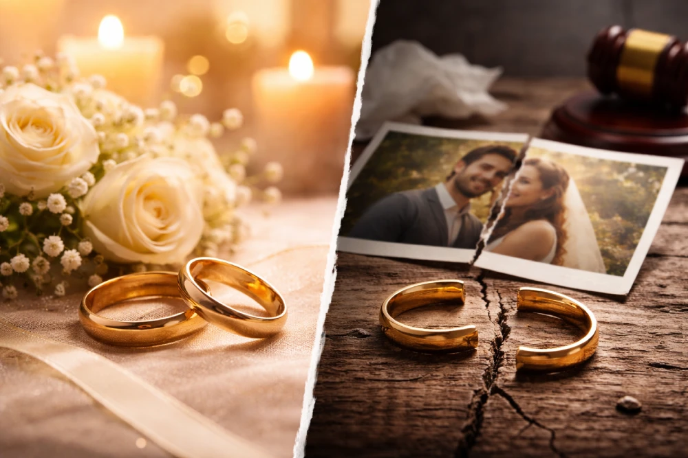 El matrimonio y el divorcio foto